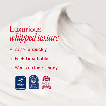 First Aid Beauty - Ultra Repair Cream - Intense Hydration Face & Body Moisturizer - Whipped Colloidal Oatmeal Clinically Proven to Strengthen Skin Barrier in 7 Days - Helps Relieve Eczema, 6 oz First Aid Beauty