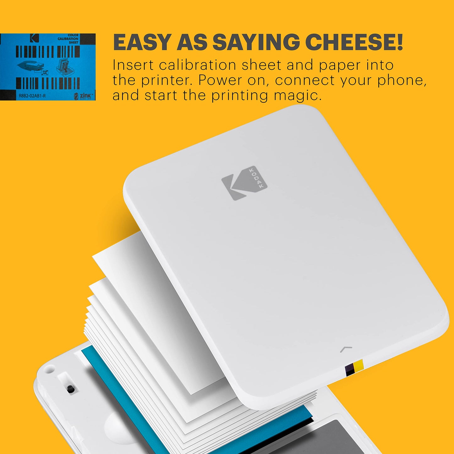 Kodak Zink Photo Paper 2x3 Inches (100 Sheets) Compatible with Kodak Step, Step Slim, Printomatic, Printomatic+, Smile+, Step Touch 🍁 All In One Marketplace Canada