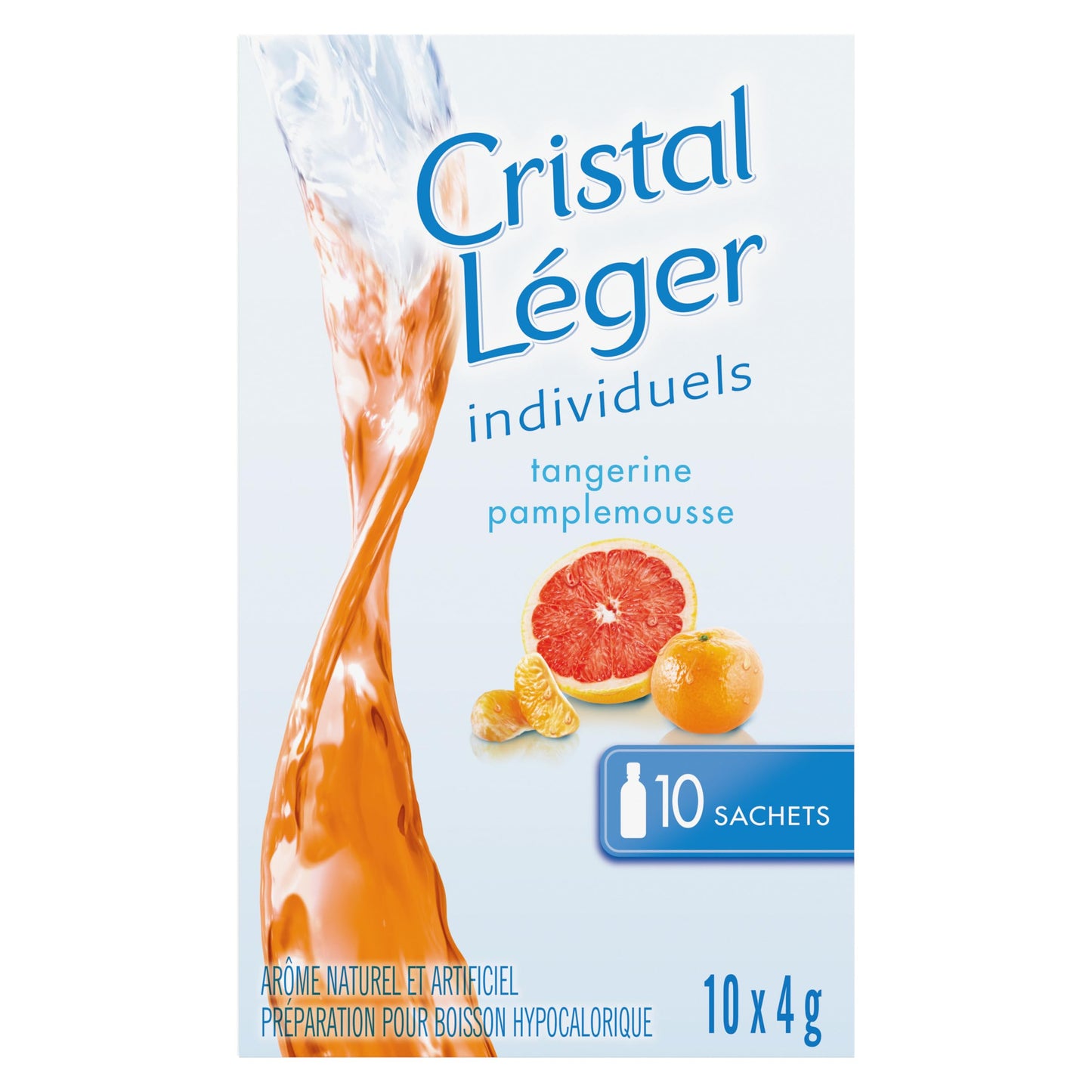 Crystal Light Singles Tangerine Grapefruit Drink Mix - 10 Calorie Packets