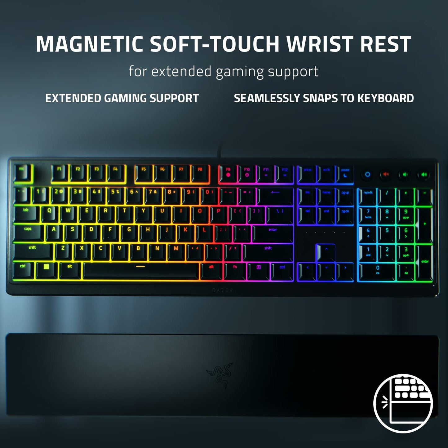 Razer Ornata V3 Gaming Keyboard, Low-Profile Keys, Black 🍁 All In One Marketplace Canada
