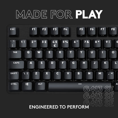 Logitech G413 SE Full-Size Mechanical Gaming Keyboard - Black 🍁 All In One Marketplace Canada