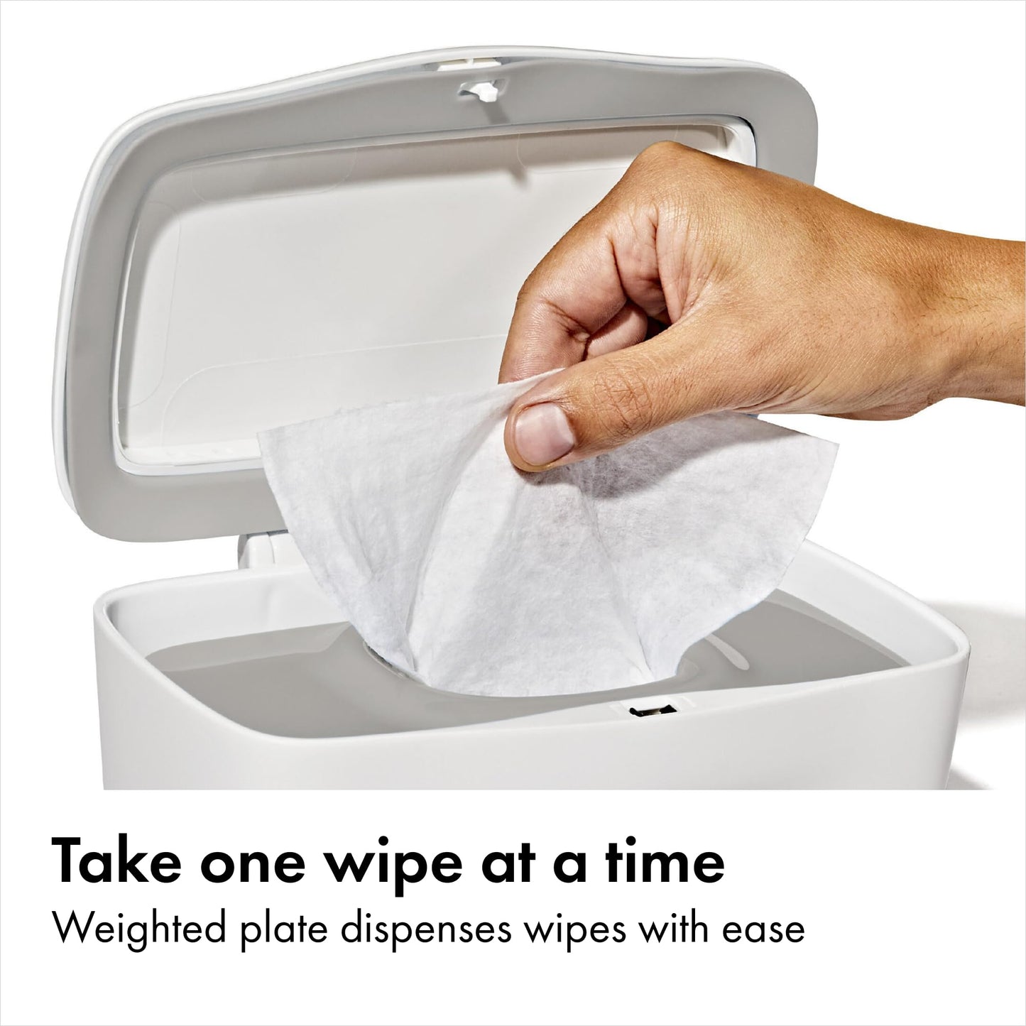 Oxo Tot Perfect Pull Wipes Dispenser, Gray (63121800) 🍁 All In One Marketplace Canada