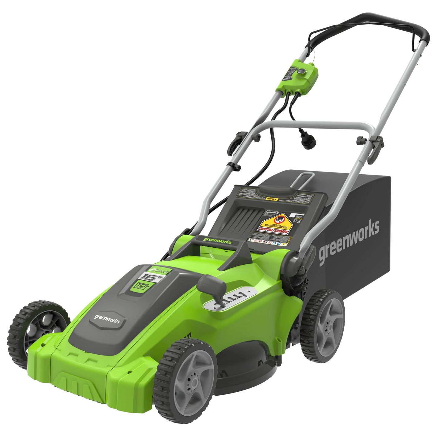Greenworks 25142 10 Amp 16-Inch Corded Lawn Mower 🍁 All In One Marketplace Canada