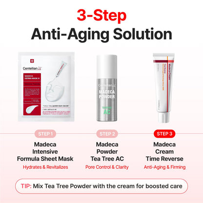 CENTELLIAN 24 Madeca Cream Time Reverse (1.69fl oz) - Advanced Fast-Absorbing & Nourishing, Hydrates, Firms & Reduces Wrinkles, Low Irritation, Korean Skin Care Centella Asiatica, Collagen - Available at All In One Marketplace Canada