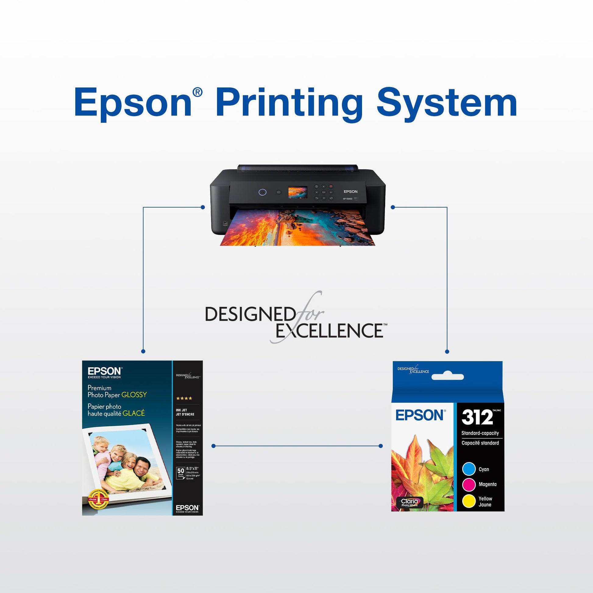 Epson 312XL Genuine High Capacity Black Ink Cartridge T312XL120 Epson