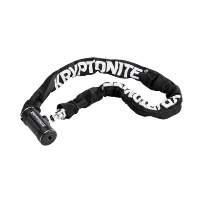 Kryptonite Key Chain Bike Lock, 3 Feet Long, 8mm Chain Links, Bicycle Chain Lock with Keys for Scooter Road Mountain Bikes