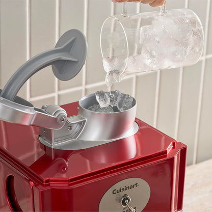Cuisinart Snow Cone Machine, Home Shaved Ice Maker for Snow Cones, Snow Cone Maker with Reuseable Paper Cups, Makes 5 Icy Cones for Slushies, Frozen Drinks (SCM-10P1C) Cuisinart