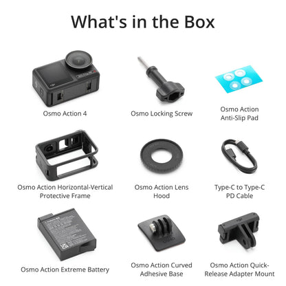 DJI Osmo Action 4 Standard Combo, 4K/120fps Action Camera 🍁 All In One Marketplace Canada