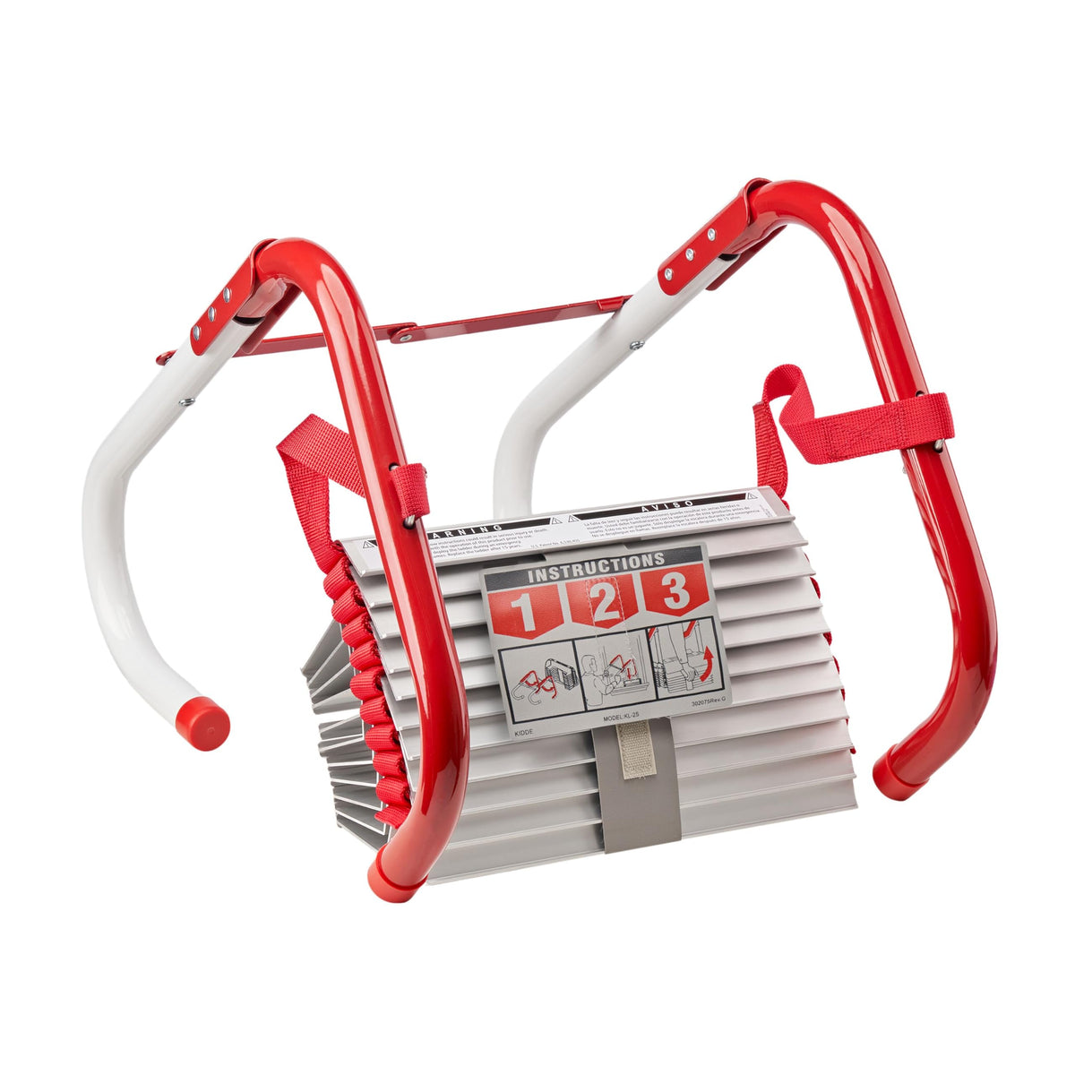 Kidde 468193 Kl-2S Two-Story Fire Escape Ladder with Anti-Slip Rungs, 13-Foot