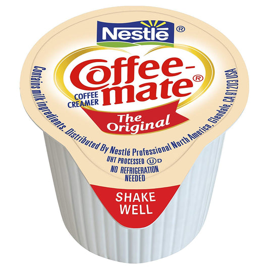 Coffee-mate Original Liquid Coffee Whitener Single-Serve Pods, 11 ml (180 Count)