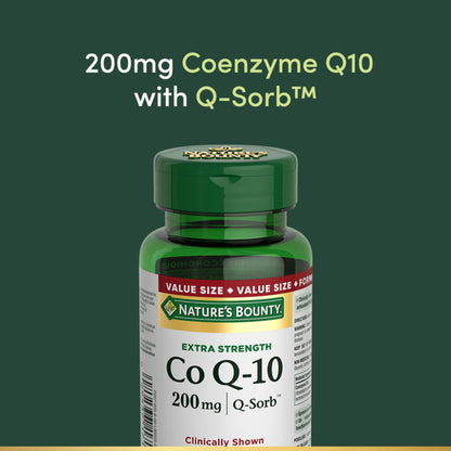 NATURE'S BOUNTY Co Q-10, 200 mg, Extra Strength, Clinically Shown to Promote Heart Health, 48.9 g - Available at All In One Marketplace Canada