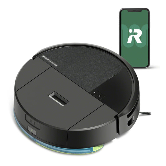 iRobot Roomba 205 DustCompactor Combo Robot Vac & Mop - Compacts Dirt Inside, No Emptying for 60 Days, Space Saving, No Dock, No Bags, Intense Power-Lifting Suction, LiDAR Navigation, Multi-Surface - Available at All In One Marketplace Canada
