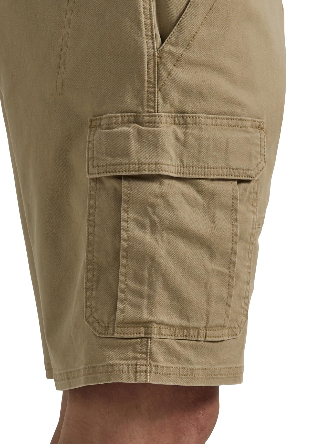 Short cargo stretch classique Wrangler Authentics pour homme, Grain Twill, 34