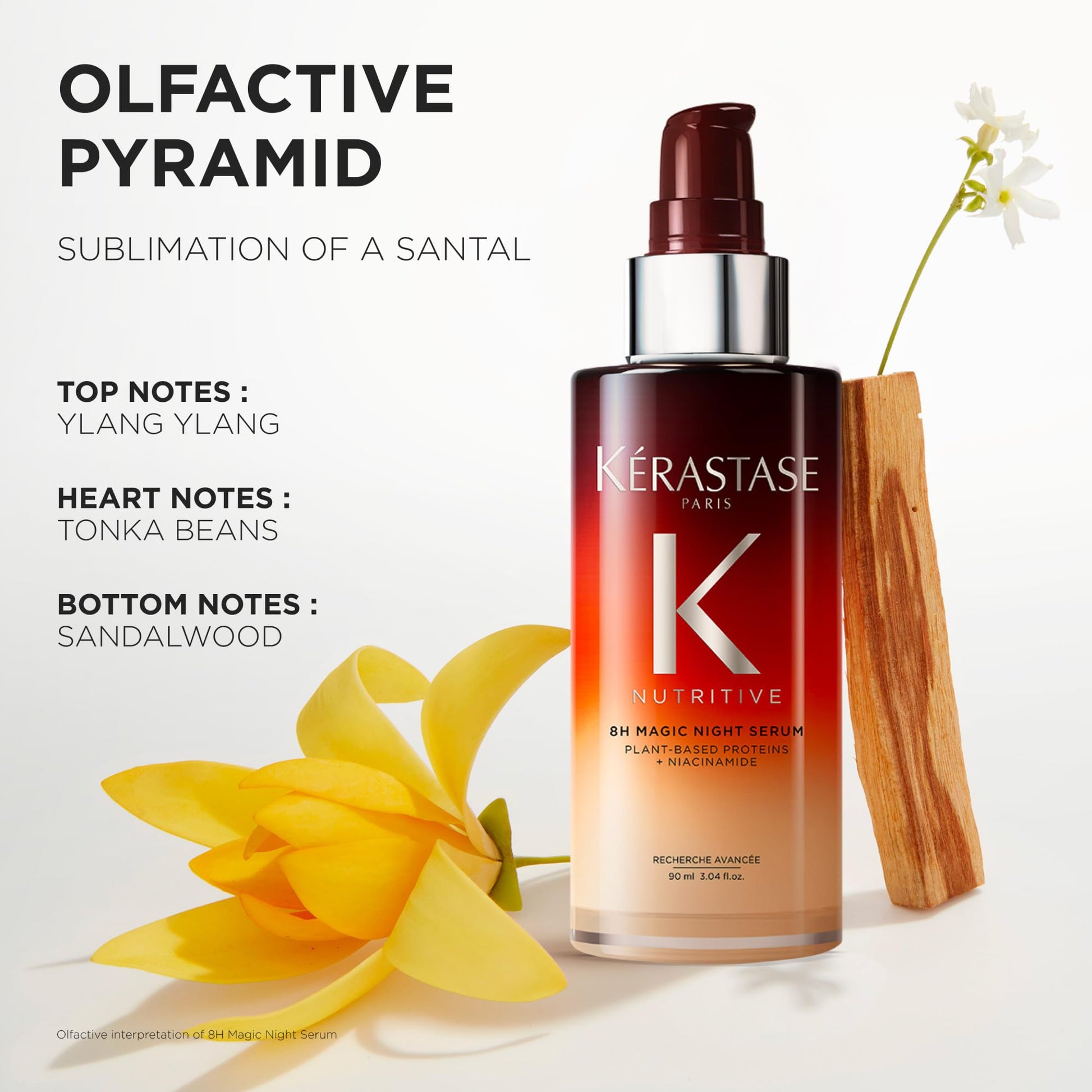 Kérastase Nutritive 8H Magic Night Serum, Iconic Overnight Nourishing Hair Serum for Dry Hair, Provides Deep Hydration and Softer Hair - Available at All In One Marketplace Canada