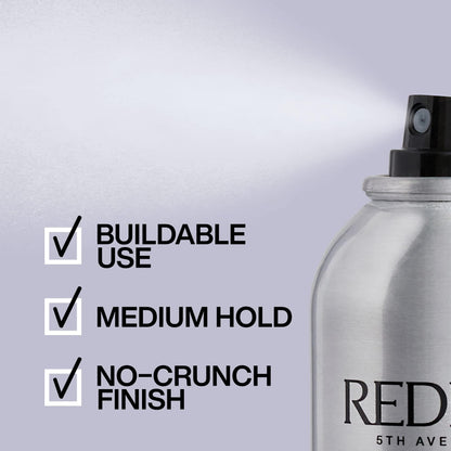 Redken Brushable Hairspray 12, Flexible Medium Hold, 278g Redken