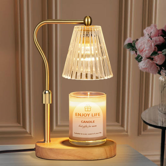 seenlast Candle Warmer Lamp with Timer Dimmer Adjustable Height,Vintage Home Decor for Scented Jar,Mother's Day Gift - Available at All In One Marketplace Canada