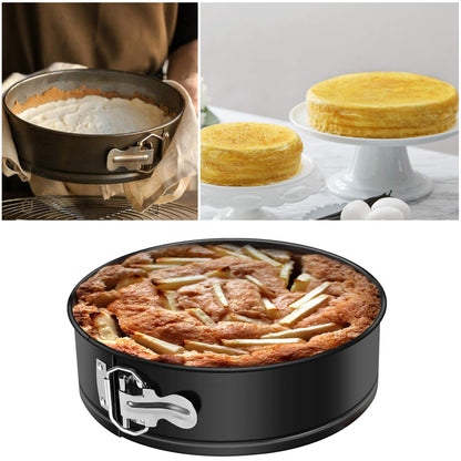 Springform Pan, 9 Inch Springform Pan Nonstick Leakproof Cake Pan Cheesecake Pan with 50 Pcs Parchment Paper Liners - Fits 6 Qt 8 Qt Pressure Cooker 🍁 All In One Marketplace Canada