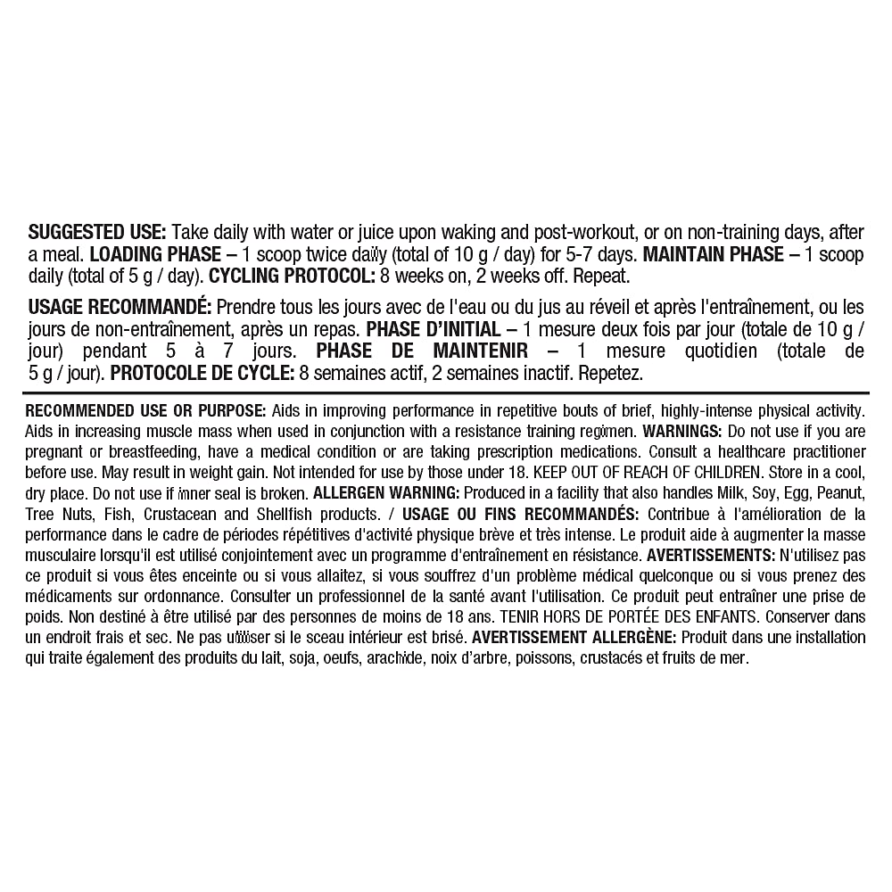 ALLMAX Nutrition - Creatine Powder - 100% Pure Micronized Creatine Monohydrate - Pharmaceutical Grade Creatine, 1000 gram, 1000-Gram