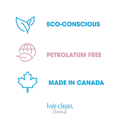 Live Clean Baby Skincare Essentials Gift Set, Soothing Oatmeal Relief, 4 Piece 🍁 All In One Marketplace Canada