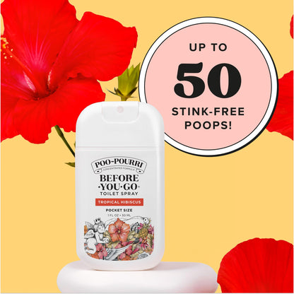 Poo~Pourri Spring On-The-Go Before-You-Go Toilet Spray 30ml Travel Essentials Variety 3 Pack - Bathroom Odor Removers - Travel Size Toiletries - Plant Based Ingredients - Freshener Spray