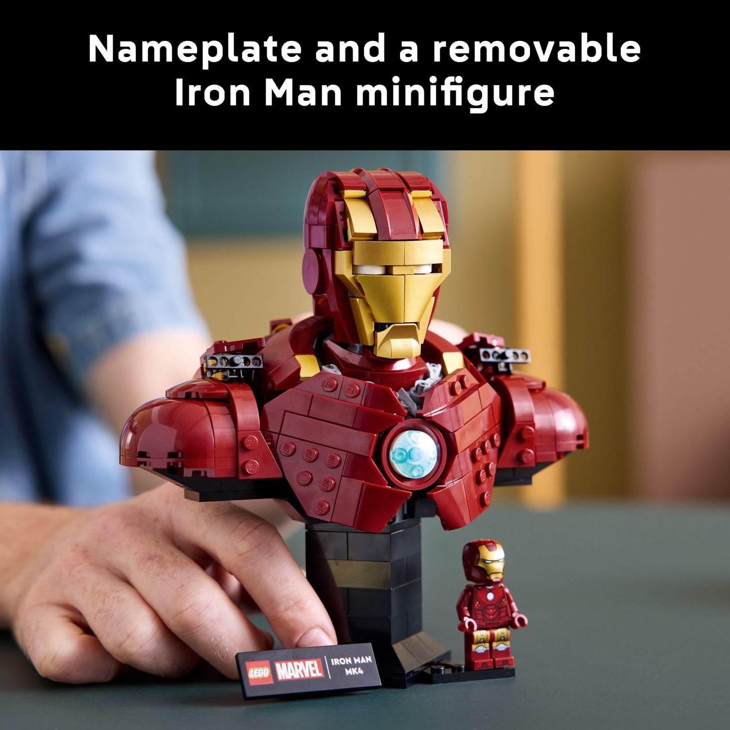 LEGO Marvel Iron Man MK4 Bust - Building Kit for Adults, Ages 18+ - Includes Iron Man Minifigure - Collectible Model for Super Hero Fans - Gift for Men and Women - 76327 🍁 All In One Marketplace Canada