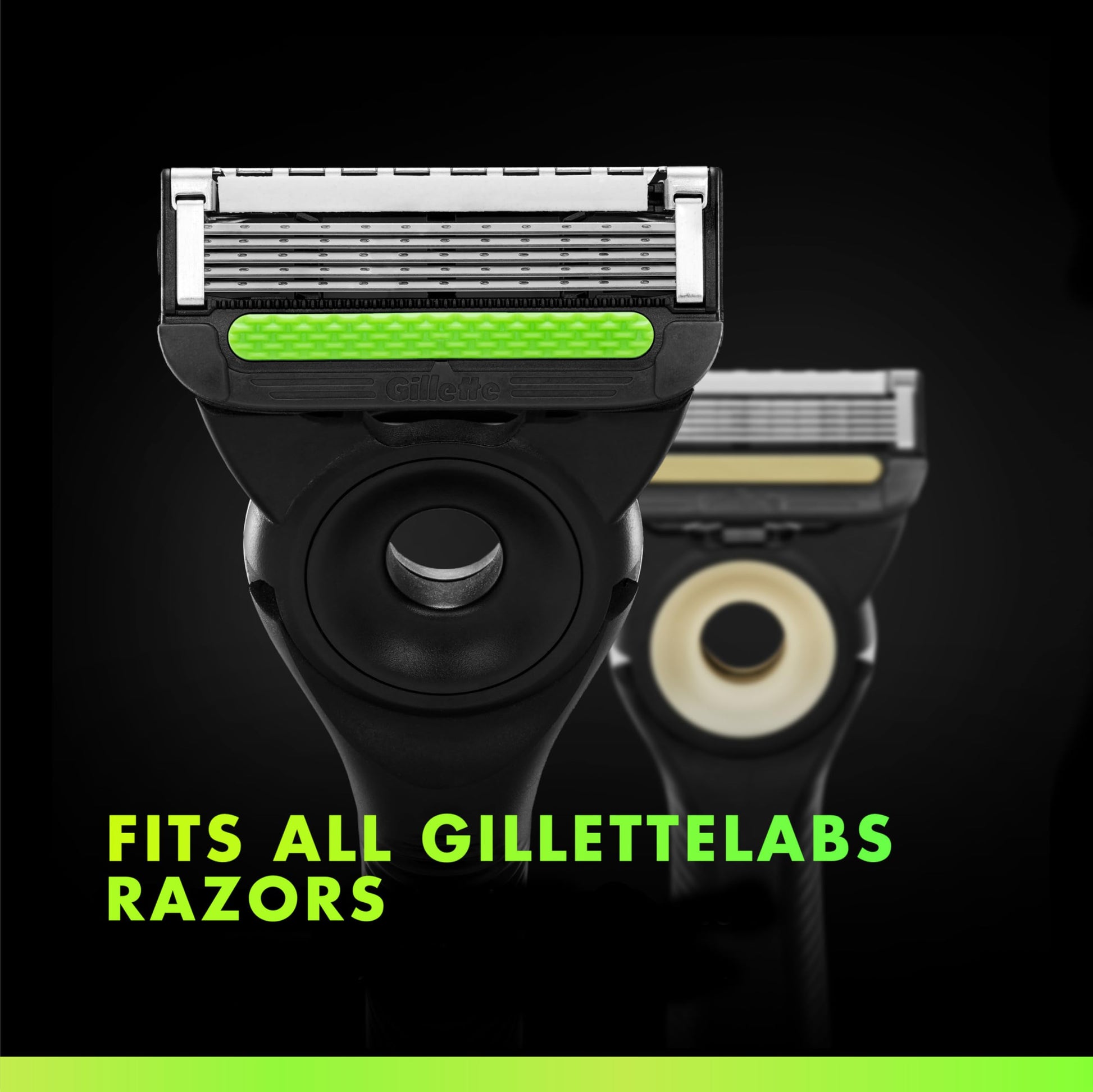 Gillette Labs Razors for Men, Razor Blades Refill, 5-Blade Cartridges, 12 Refills - Available at All In One Marketplace Canada