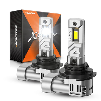 SEALIGHT 9006 HB4 LED Headlight Bulbs, 48000LM 900% Super Brightness 9006 HB4 LED Bulbs, 1:1 Mini Size Plug and Play, 6500K Cool White Halogen Replacement, Pack of 2 🍁 All In One Marketplace Canada