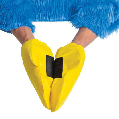 Costume déguisement adulte Huggy Wuggy, costume d'Halloween officiel Poppy Playtime avec coiffe, taille adulte XS/S (28-30)