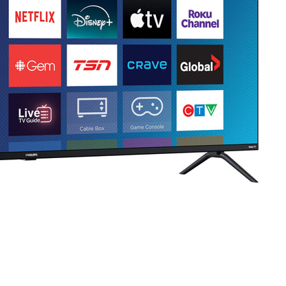 Philips 55PQL7676/F6 7600 Series 55-Inch 4K UHD QLED Roku TV
