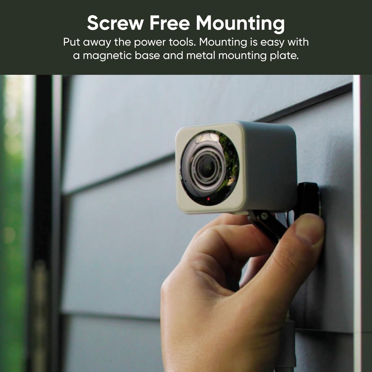 WYZE Cam v4 (Latest Model), 2.5K AI Security Camera, Indoor/Outdoor Cameras for Home Security, Vibrant Color Night Vision, No Subscription Required, Free Expert Help, White, 2 Pack