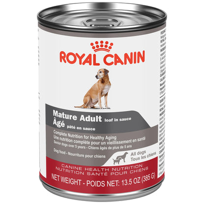 Royal Canin Canine Health Nutrition Mature Adult Loaf Canned Dog Food, 13.5 oz can (12-Count) ROYAL CANIN