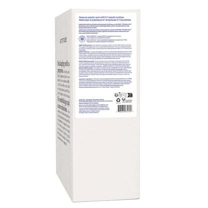 ATTITUDE Dish Soap Refill, EWG Verified, Plant-Based & Vegan Dishwashing Liquid, Naturally Derived, Made in Canada, Olive and Coriander Scent, 4 Liters 🍁 All In One Marketplace Canada