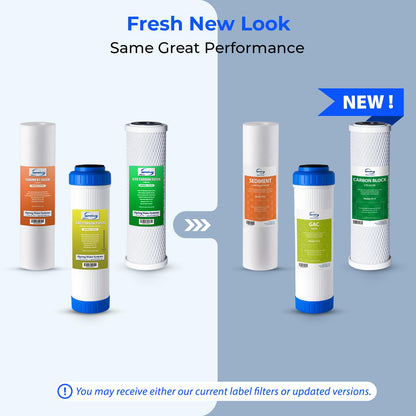 iSpring F3 6-Month Prefilter Replacement Supply Filter Cartridge Pack Set for Standard Reverse Osmosis RO Systems, F3, White 🍁 All In One Marketplace Canada