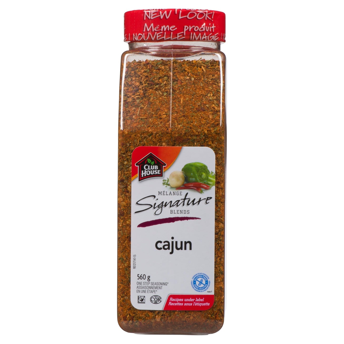 Club House, Quality Natural Herbs & Spices, One Step Seasoning, Cajun 560g, Case Pack Count 12 🍁 All In One Marketplace Canada
