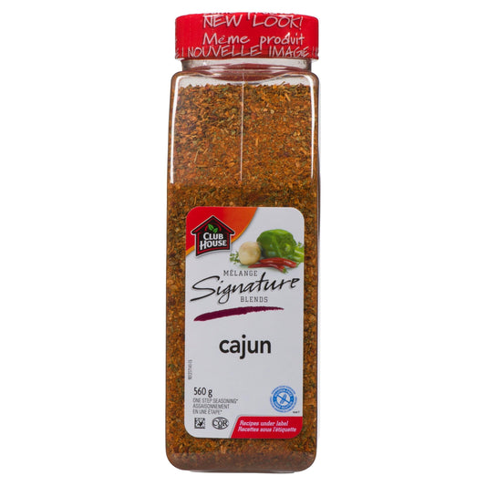 Club House, Herbes et épices naturelles de qualité, Assaisonnement en une étape, Cajun 560g, Paquet de 12 🍁 All In One Marketplace Canada