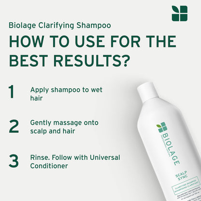 Biolage Scalp Sync Clarifying Shampoo for Oily Scalp BIOLAGE