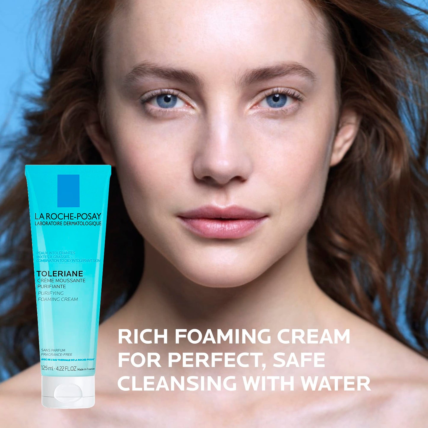 La Roche-Posay Face Cleanser, Toleriane Purifying Foaming Cream for Sensitive Skin with Glycerin, Cleanser and Makeup Remover, Fragrance Free, Preservative Free, Soap Free, Dermatologist Recommended Brand, 125 ML 🍁 All In One Marketplace Canada La Roche-Posay