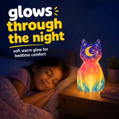 Cat Lamp Painting Kit for Kids, Crafts for Kids 6-8, Gifts for Girls Boys 🍁 All In One Marketplace Canada