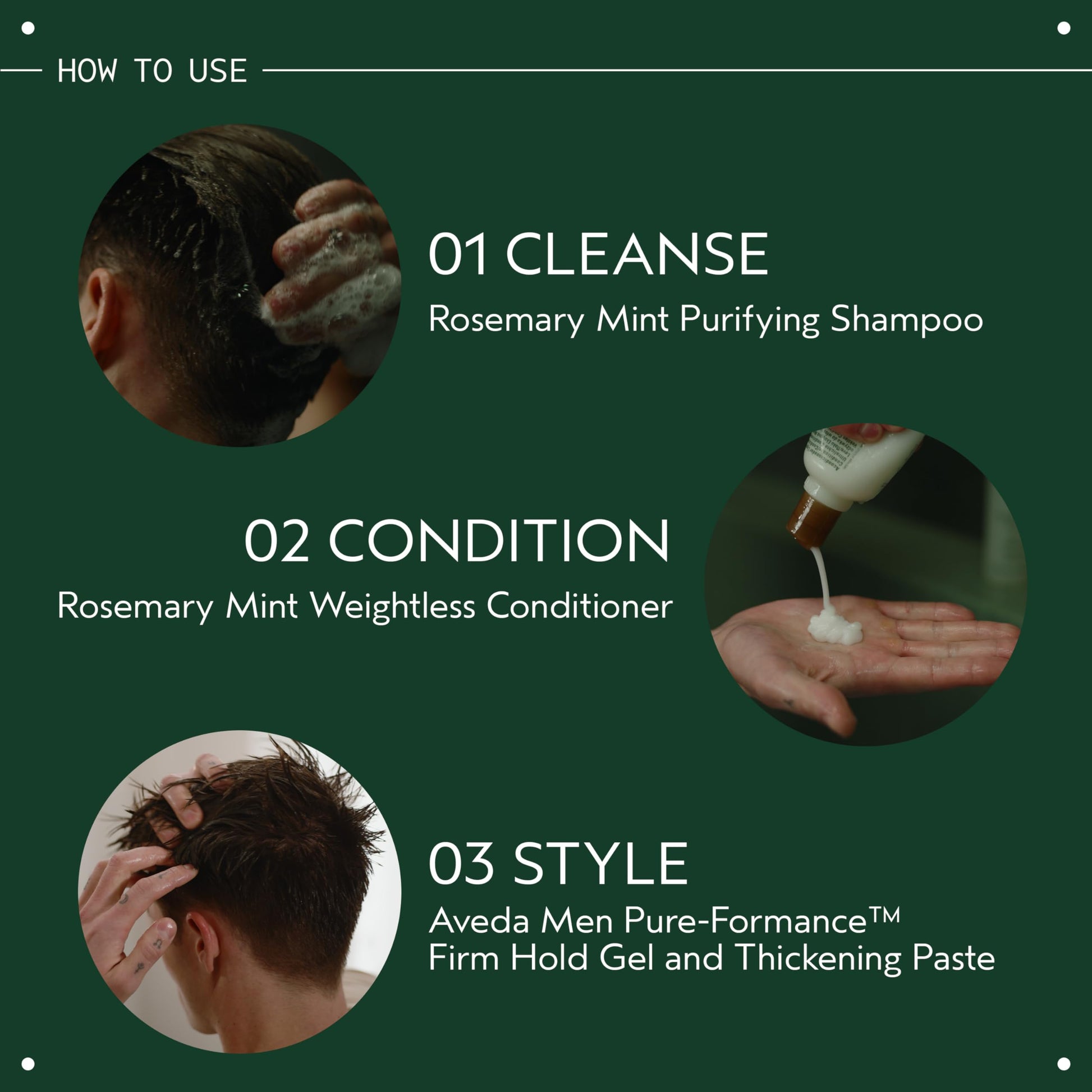 Aveda Rosemary Mint Weightless Conditioner | Lightweight Daily Conditioner | Adds Body & Shine| for Normal to Oily Hair, Fine to Medium Hair Types | Colour Safe | 97% Naturally Derived*, 1000ml Aveda