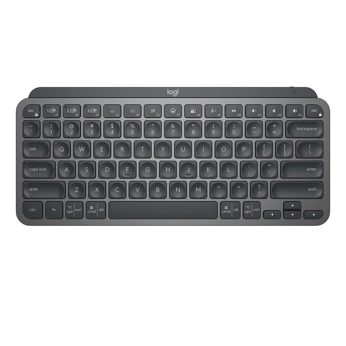 Logitech MX Keys Mini Minimalist Wireless Illuminated Keyboard - Graphite