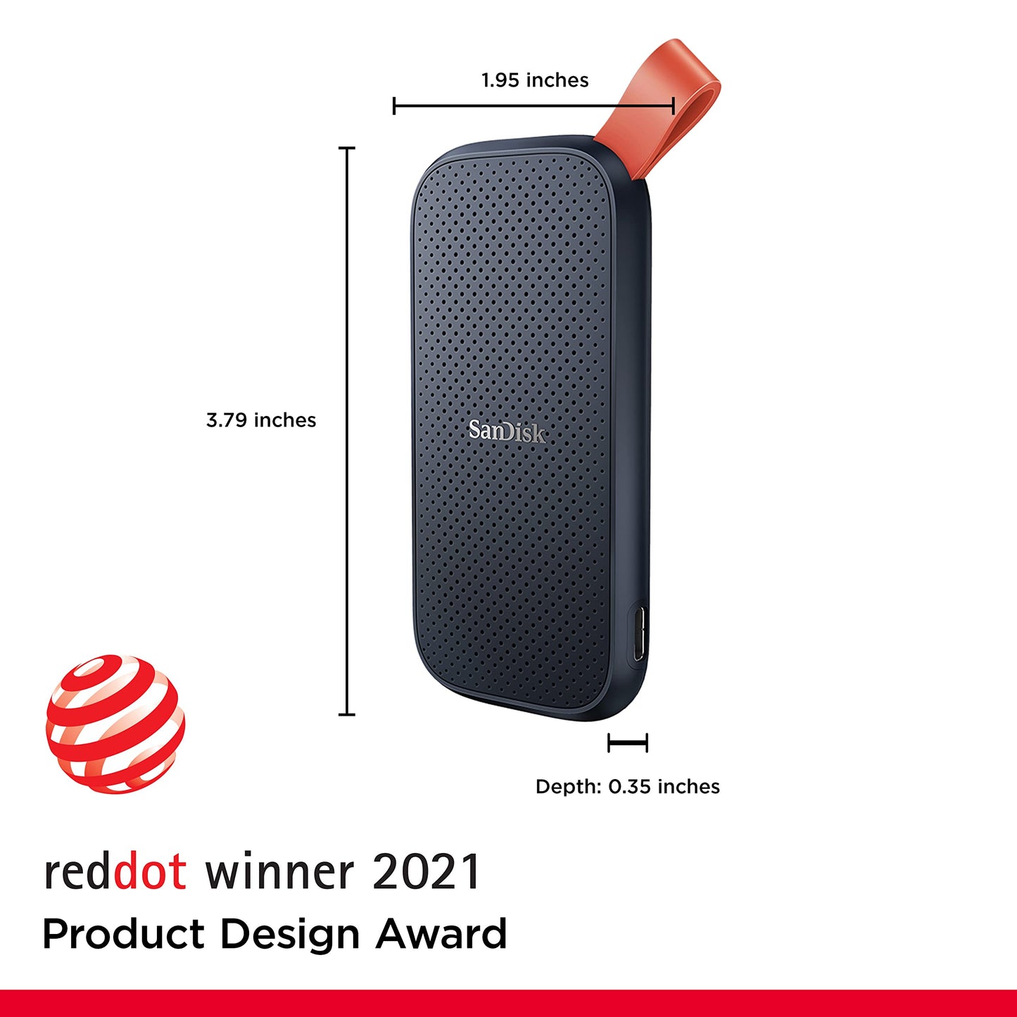 SanDisk 1TB Portable SSD - Up to 800MB/s, USB-C, USB 3.2 Gen 2, Updated Firmware - External Solid State Drive - SDSSDE30-1T00-G26 🍁 All In One Marketplace Canada
