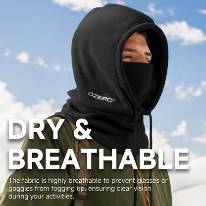 OZERO Balaclava Winter Gift: Polar Fleece Hood Ski Mask for Men Women 🍁 All In One Marketplace Canada