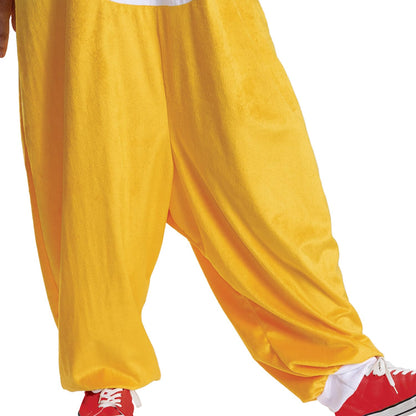 Déguisement Tails Sonic pour adulte, costume d'Halloween officiel Sonic le Film 3 avec coiffe, taille adulte S/M
