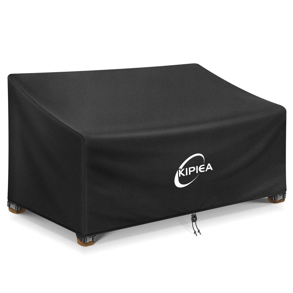 Kipiea Patio Sofa Cover, Heavy Duty 600D Outdoor Couch Cover Waterproof Winter, 2-Seat Patio Furniture Cover Loveseat, Outdoor Sofa Covers with Anti UV and No Tears, No Fading (58" W x 30" D x 31" H) 🍁 All In One Marketplace Canada