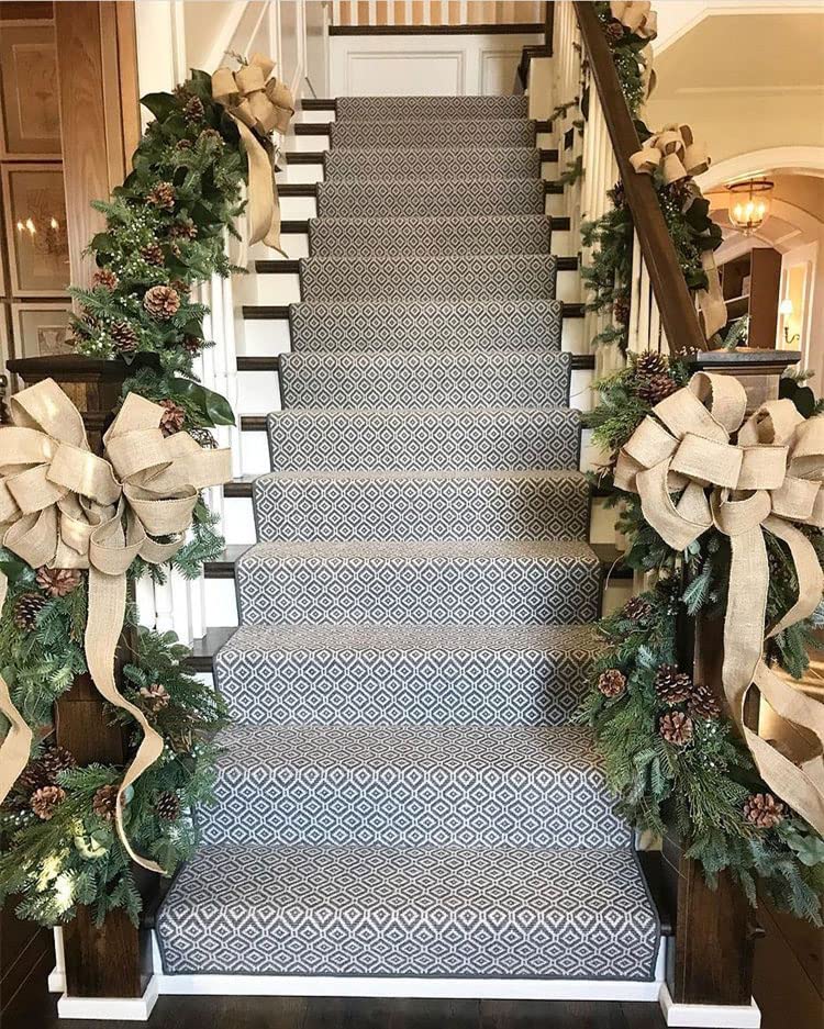 Burlap Ribbon Fabric Wired Edge 20 Yards for Decoration (2.5inch, Natural) 🍁 All In One Marketplace Canada