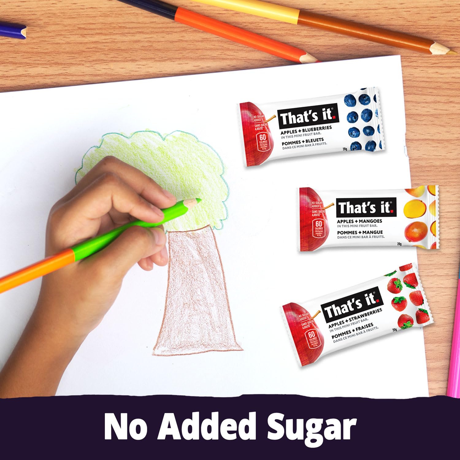 That's it. Mini Fruit Bars Variety Pack (24 Count) - No Added Sugar, Plant-Based, Vegan & Gluten Free