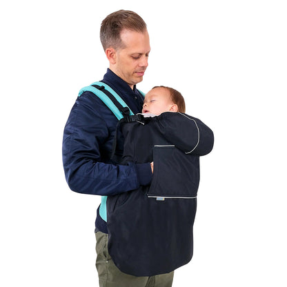 Jan & Jul Cozy-Dry Baby Carrier Rain Cover (Black, One Size) 🍁 All In One Marketplace Canada