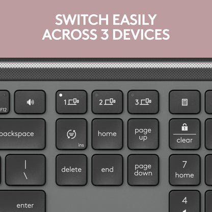 Logitech MK955 Signature Slim Wireless Keyboard and Mouse Combo