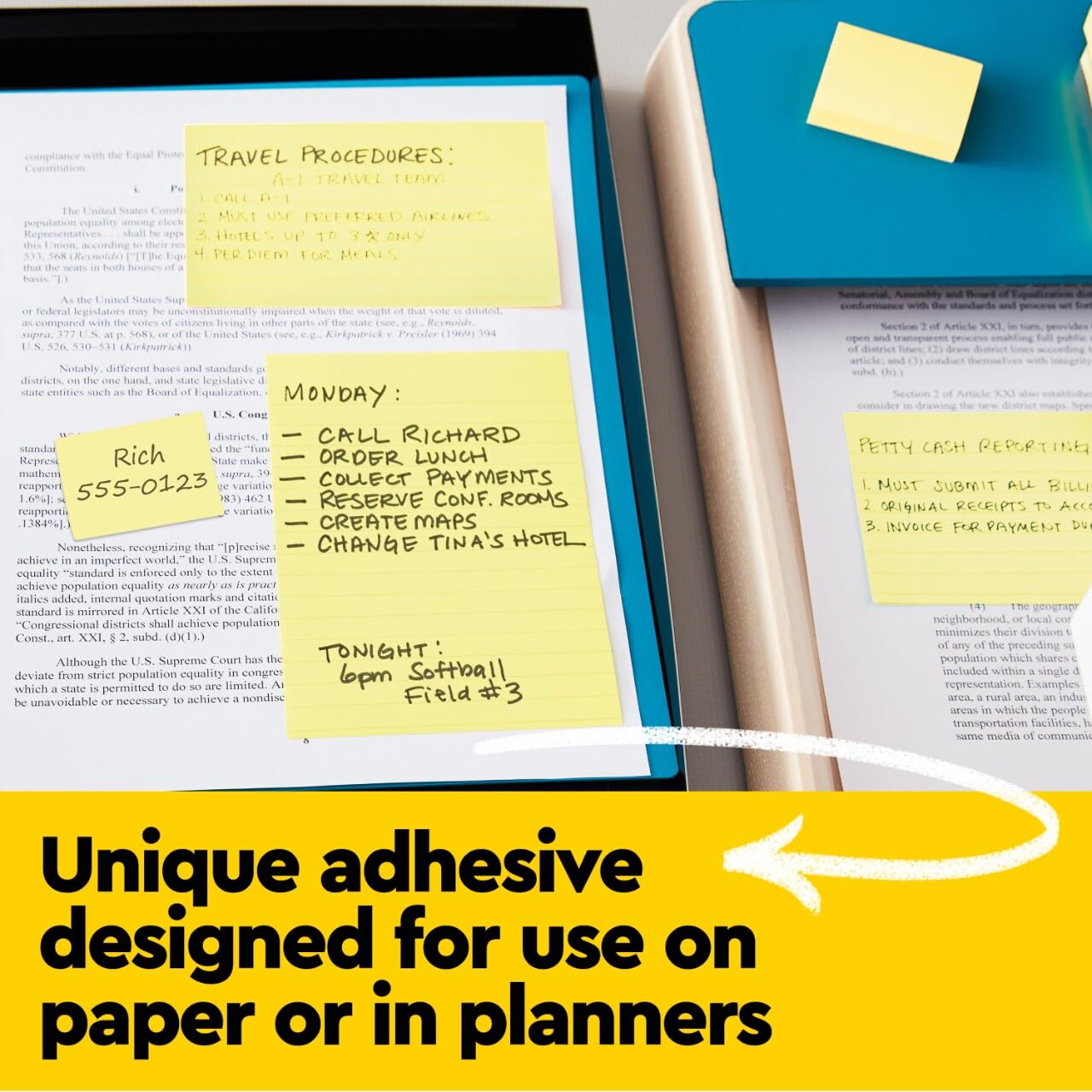 Post-it Notes, 3x3 in, 18 Pads, Canary Yellow, Clean Removal, Recyclable 🍁 All In One Marketplace Canada