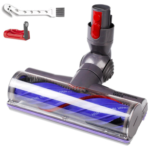 Upgrade Anti-Tangle Replacement Vacuum Head Compatible with Dyson V7,V8, Cyclone V10,V11,V15 Cordless Vacuum Cleaners, Suitable for Carpets,Rugs,Hardwood Floor - Available at All In One Marketplace Canada